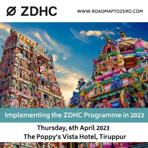 ZDHC Tiruppur 2023 banner
